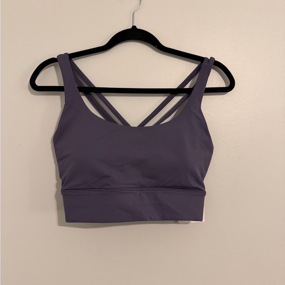lululemon energy longline sports in the color nightfall size 12 cub sizes b-d